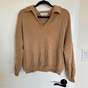 Mango Collared Cashmere Sweater